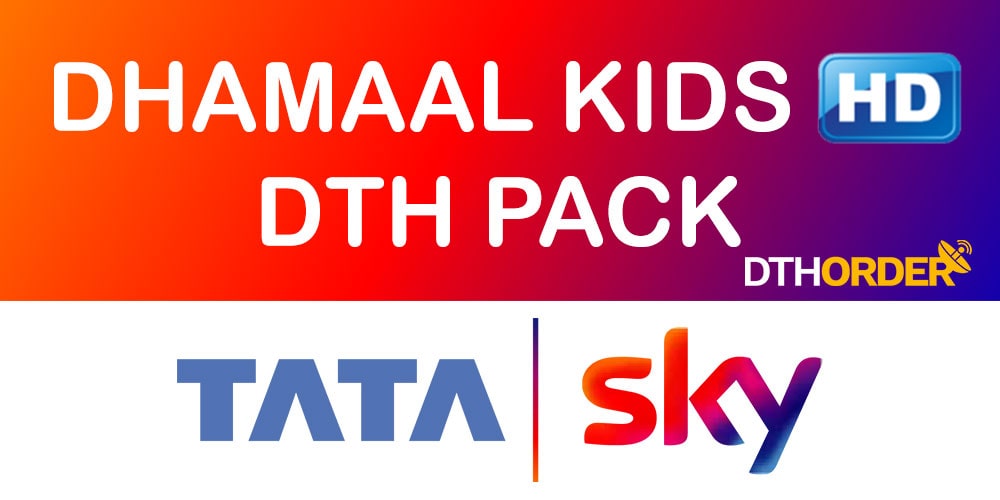Tata Sky Dhamaal Kids HD DTH Pack