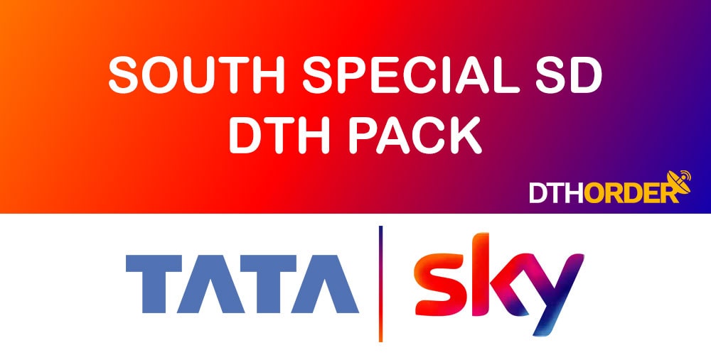 Tata Sky South Special SD DTH Pack