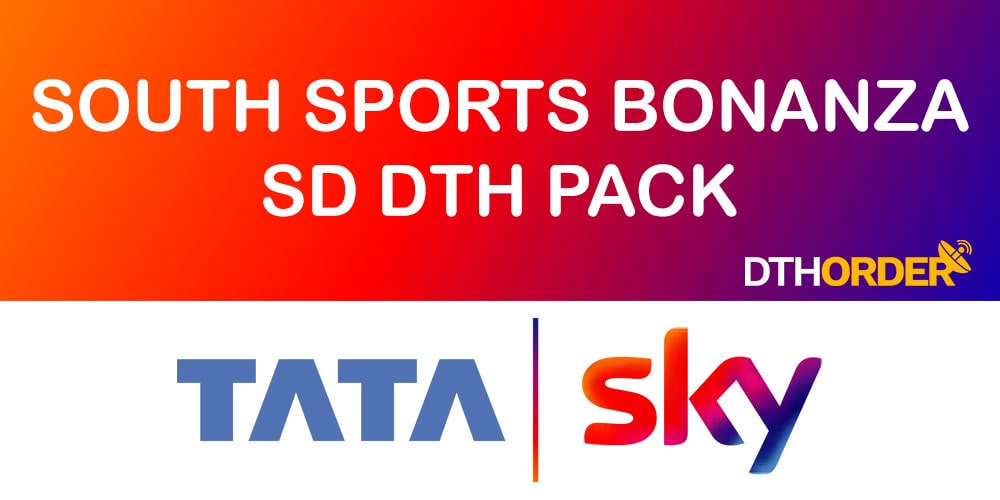 Tata Sky South Sports Bonanza SD DTH Pack